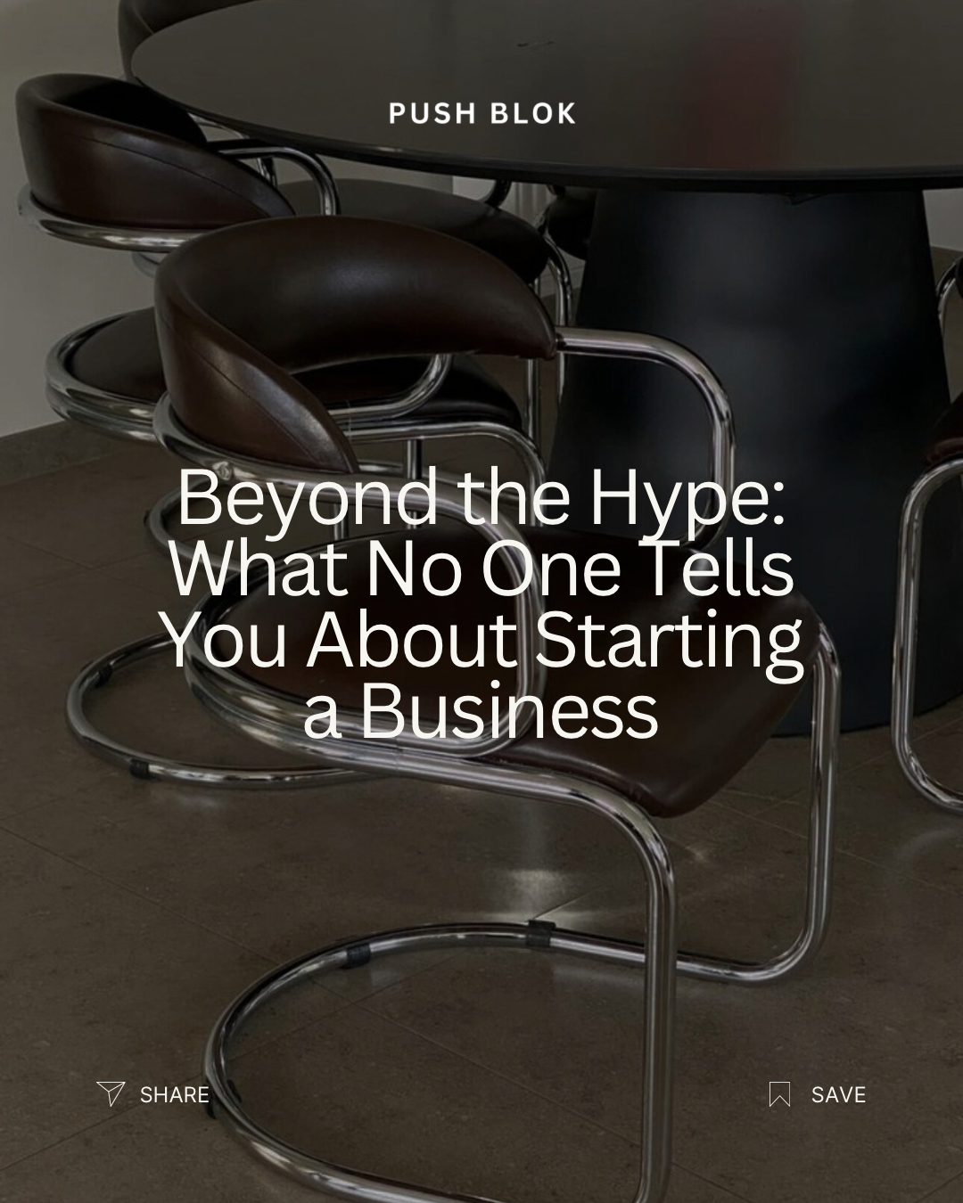Beyond the Hype: What No One Tells You About Starting a Business